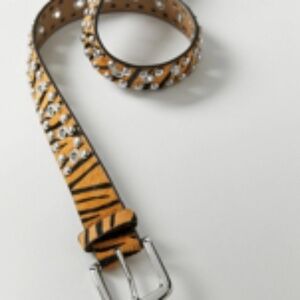 NWOT faux calf fur studded belt by Urban Outfitters